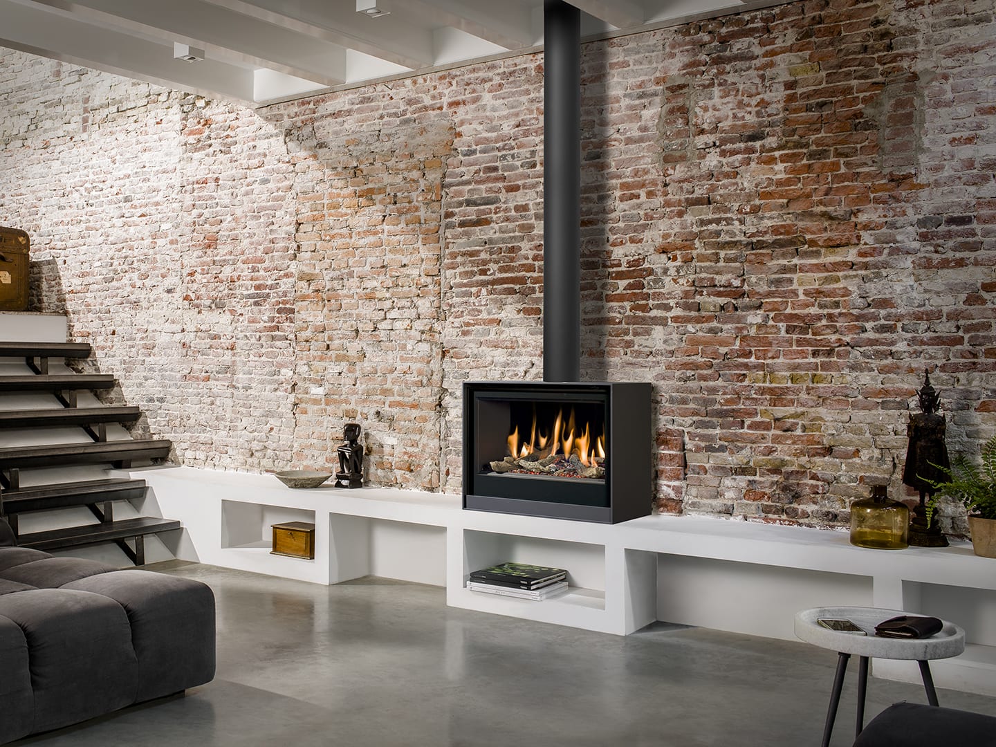 Box 80 Gas Fire decor