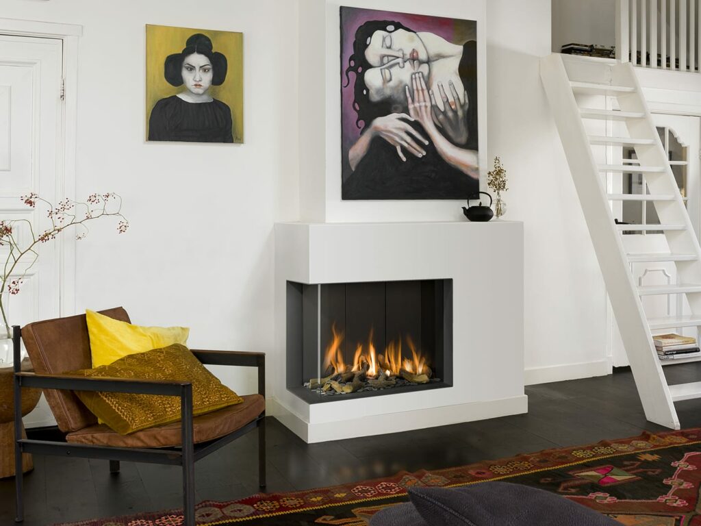 Corner Bell Derby Gas Fire