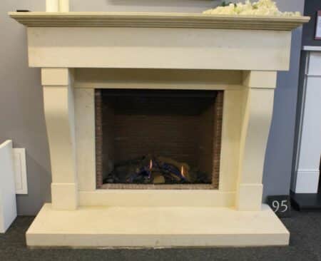 Bellfires Classic Bell Medium LPG Gas Fire with Brick Interior, Premium Fire LED Fuel Bed and Anti-Reflective Glass (Chelmsford Shop)
