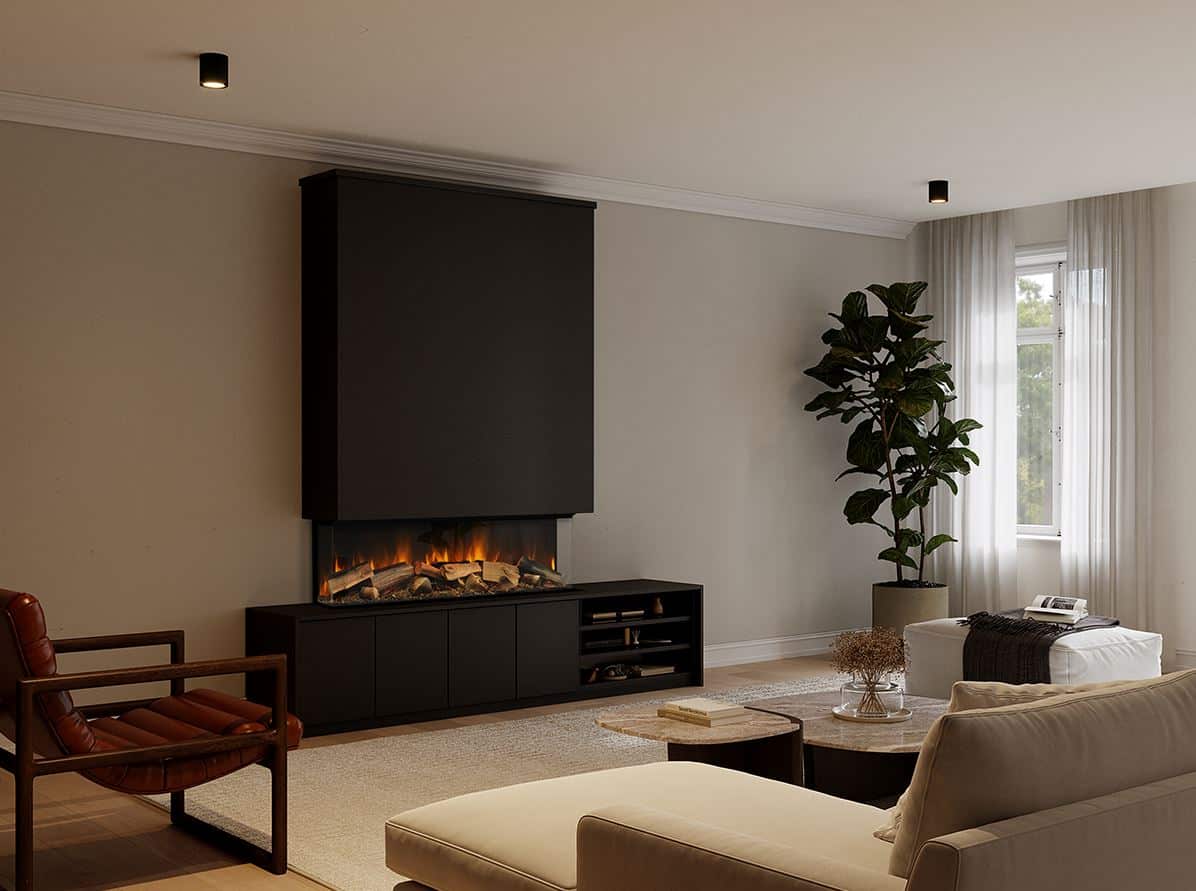 The Kingston medium fireplace and entertainment centre The Kingston medium fireplace and entertainment centre