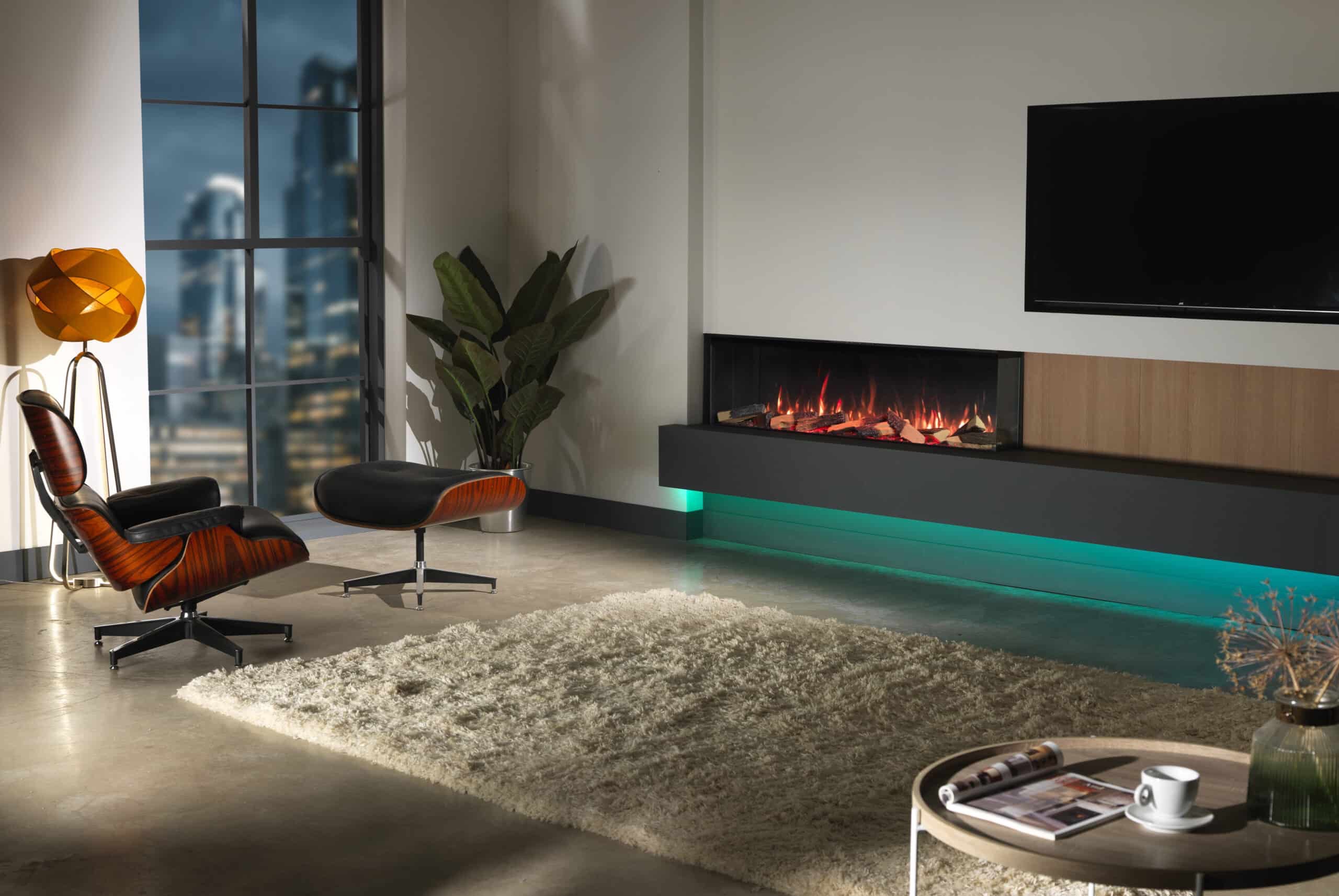 VS150 Corner Room Set Ambient Lighting