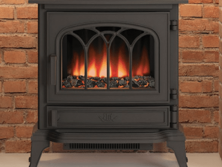 roseville stove close