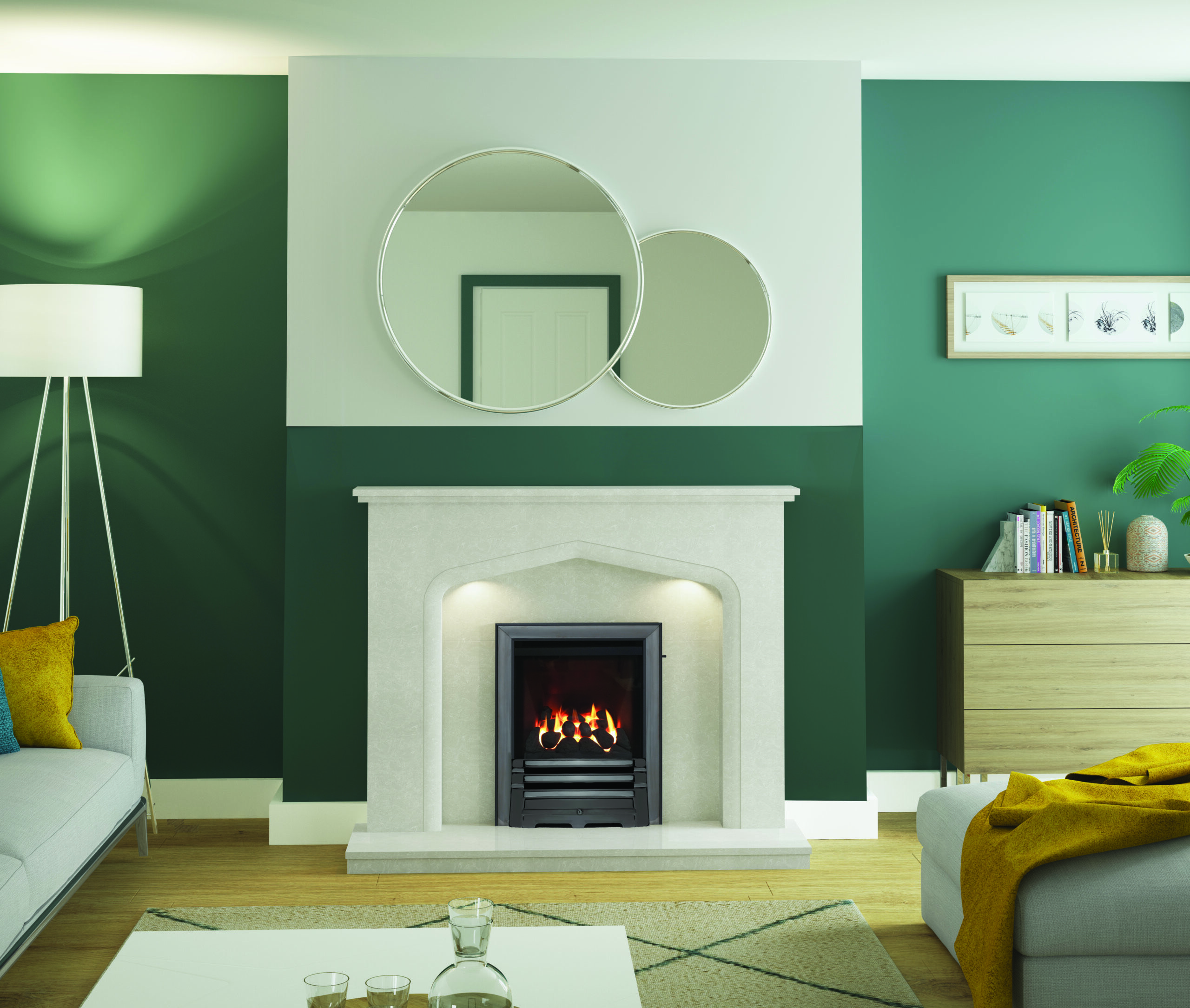 Walwick in Manila Micromarble with Highcliffe 16 with Black Nickle Trim (1)