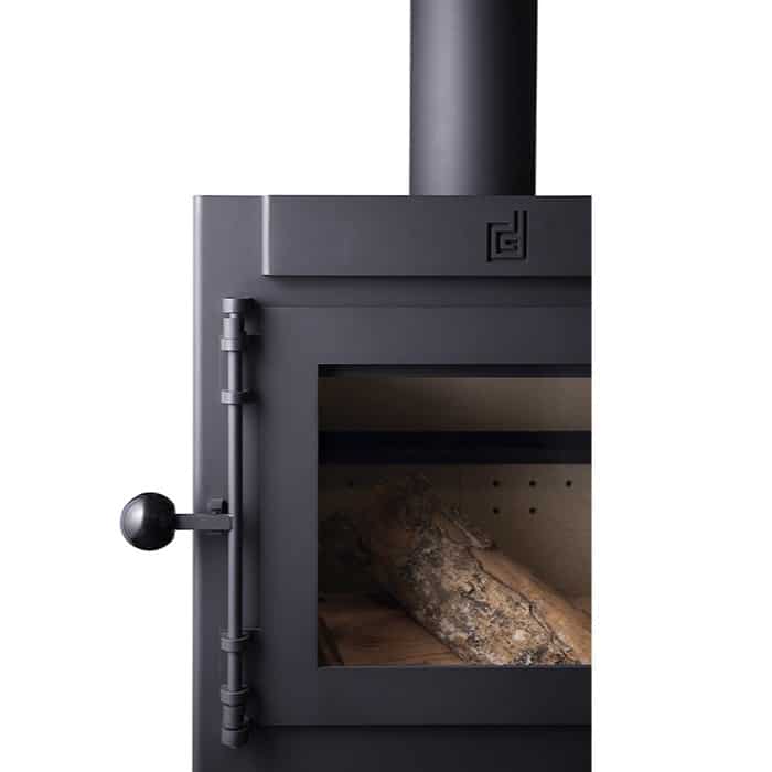 Jannik Medium Low wood burning stove handle