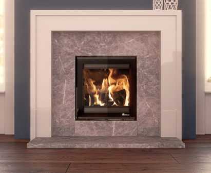 550 prostyle wood burning fire