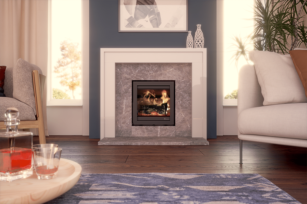 Dik Geurts Instyle 550 wood burning stove fireplace