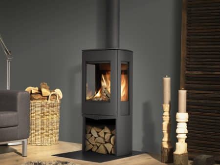 wood burning stove