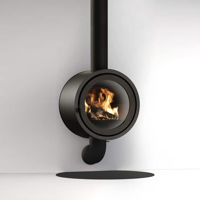 Dik Geurts Odin Wall wood burning stove