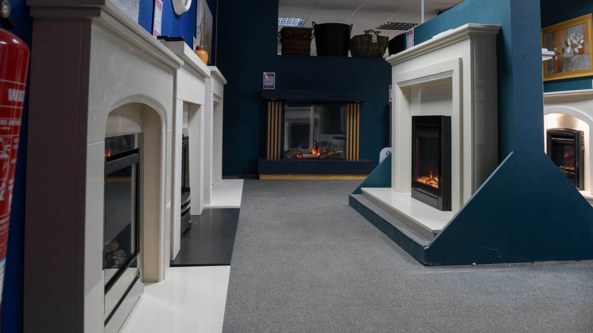 Fireplaces in Colchester showroom(1)