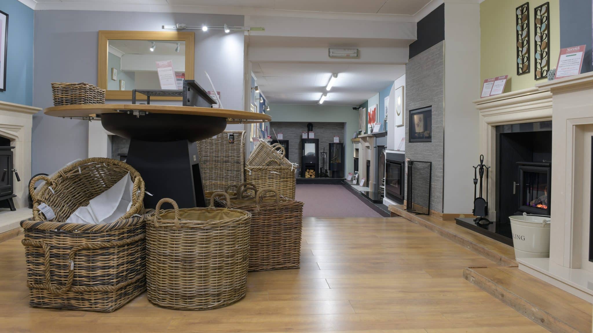 Norwich fireplace showroom