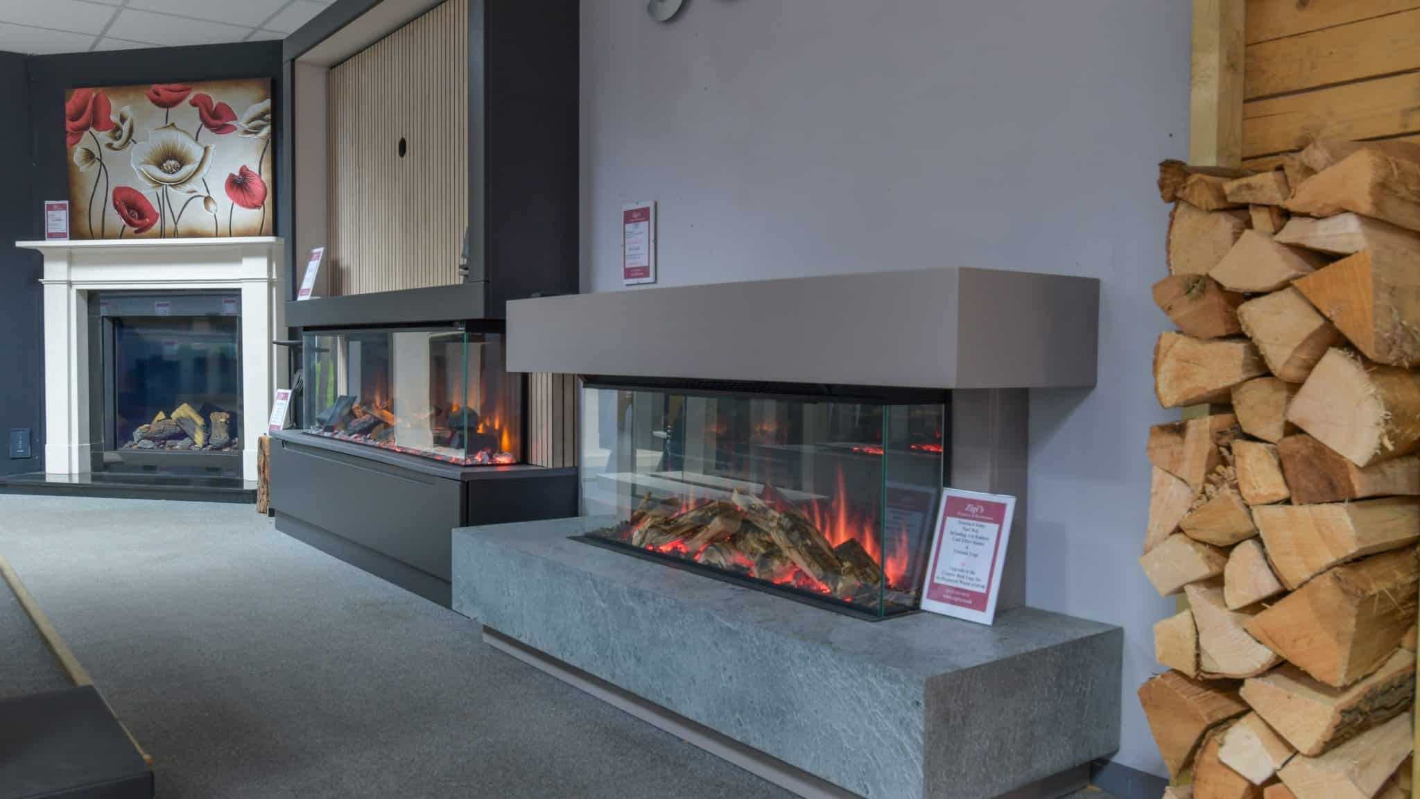 Solus fireplace in Colchester