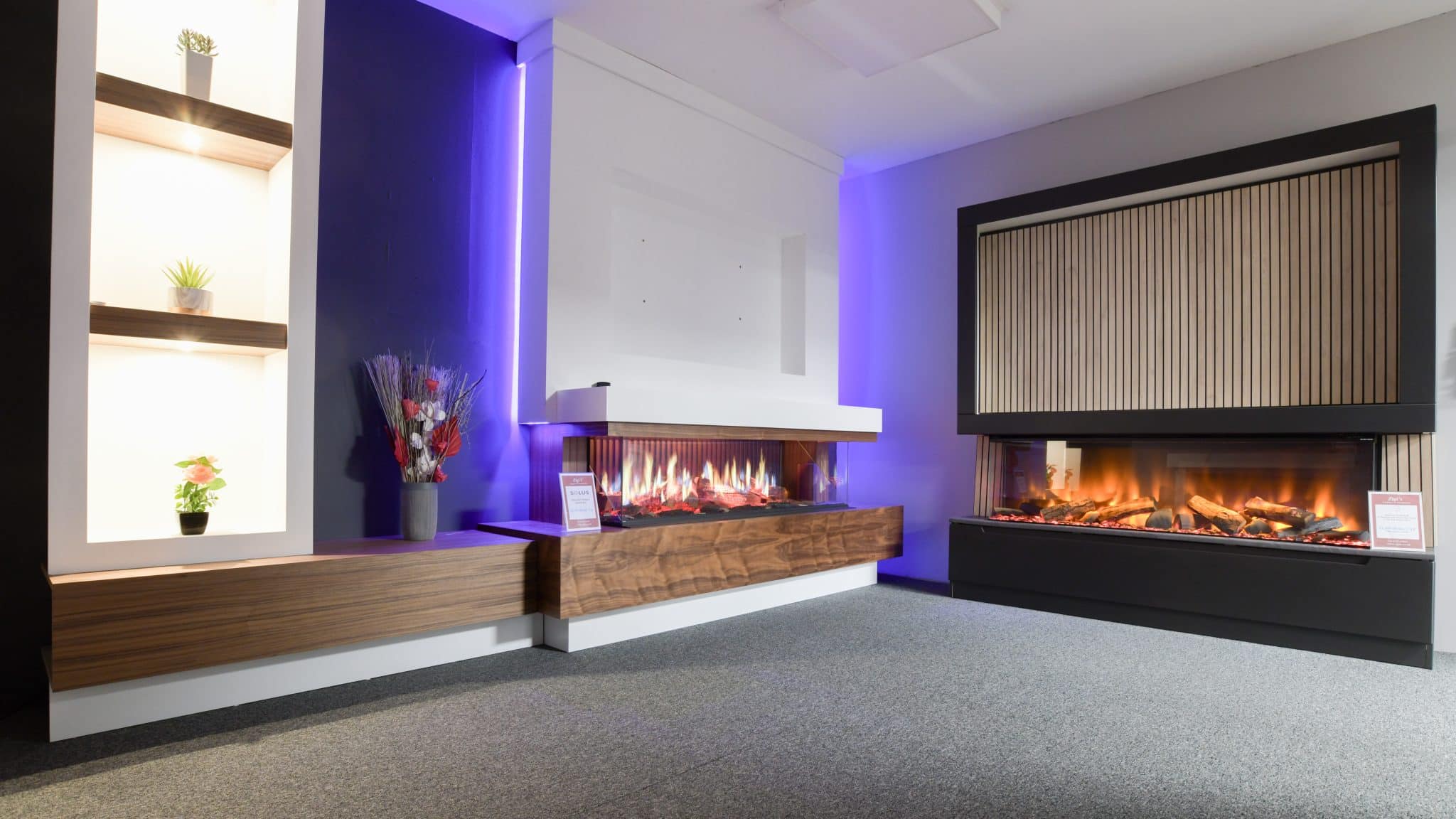 Solus fireplaces Halstead