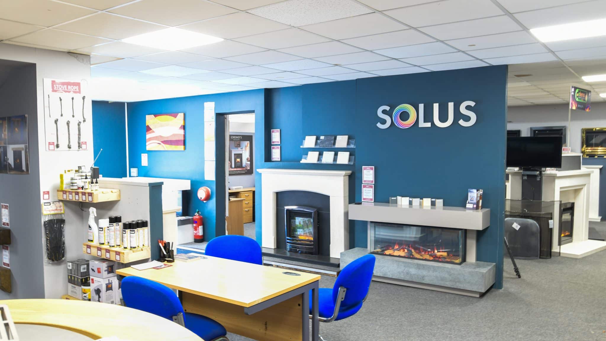 Solus fireplaces