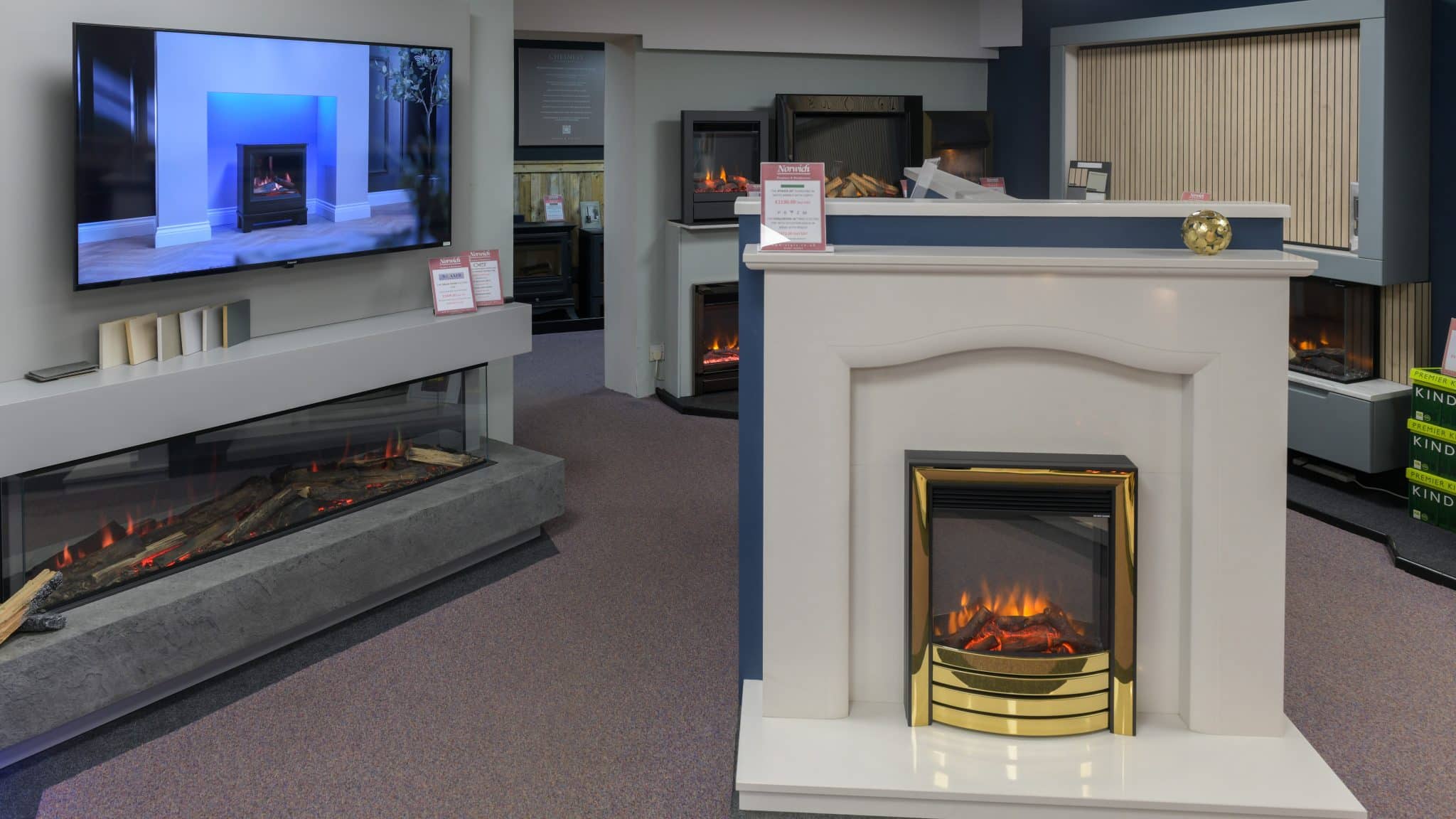 marble fire surronds for electric fires