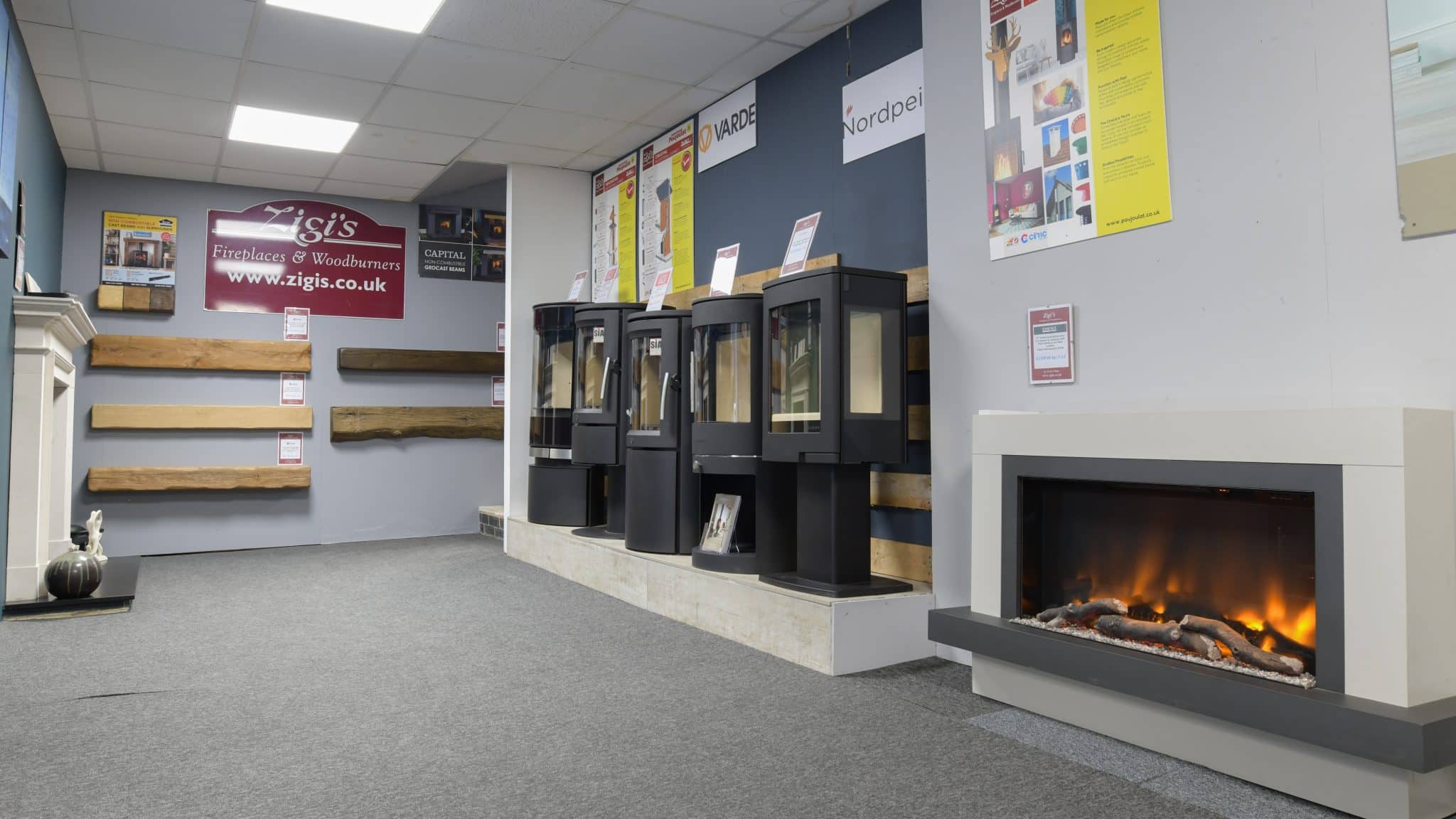 stoves and fireplaces in Halstead