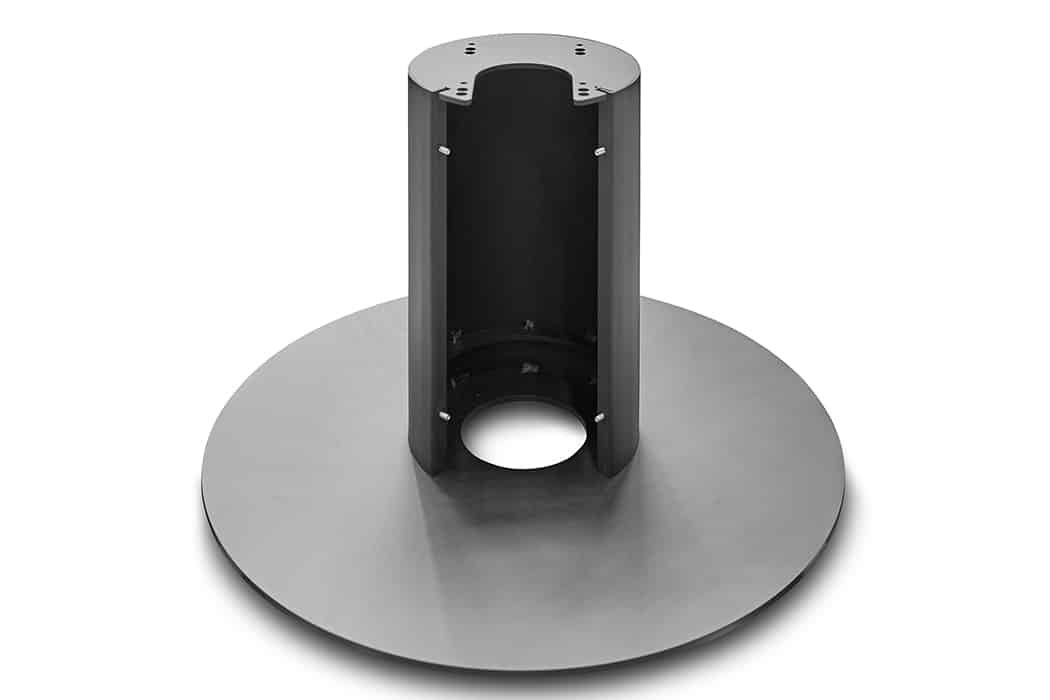 Odin Front, Base Wood burning stove front base open flue