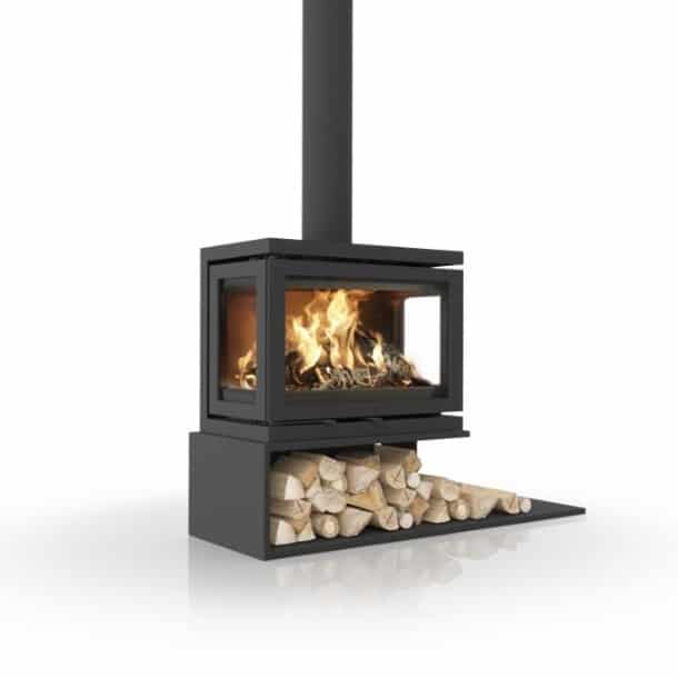 Vidar Triple Medium, Floating Plateau wood stove