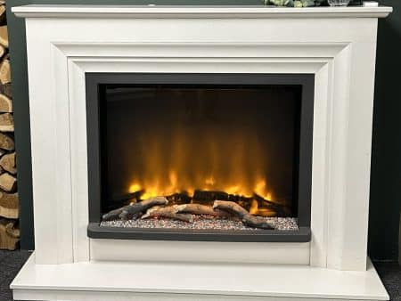 Pryzm Cabrina Electric Suite in White