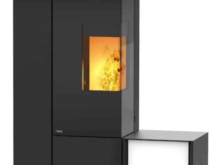 Connect pellet edge stove
