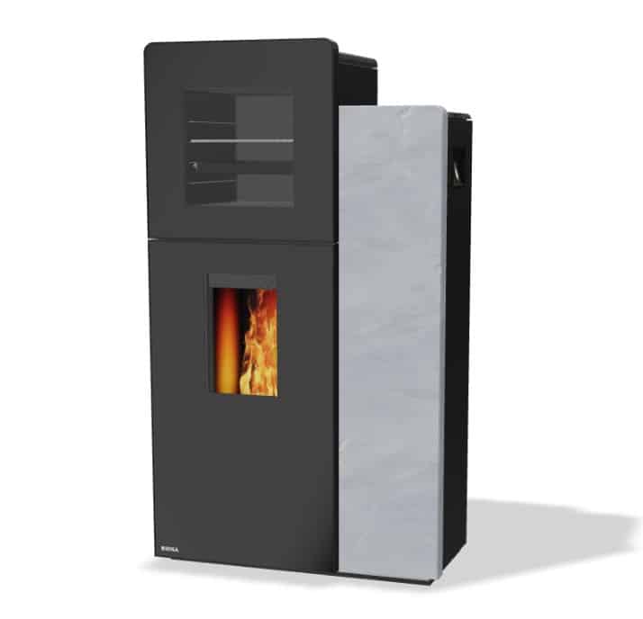 Domo Back Pellet Stove
