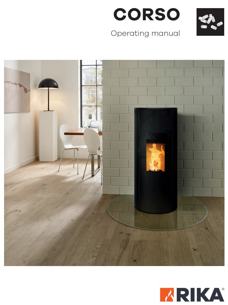 Corso pellet stove brochure