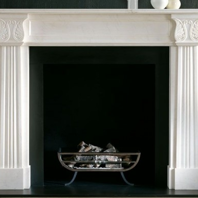 Acanthus fireplace