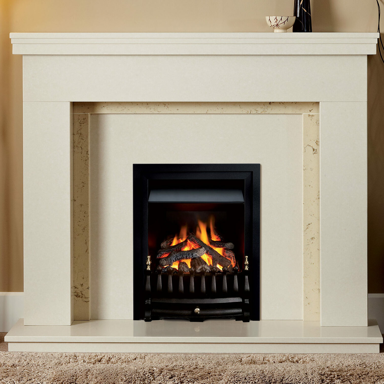 Cambridge Micro Marble Fireplace
