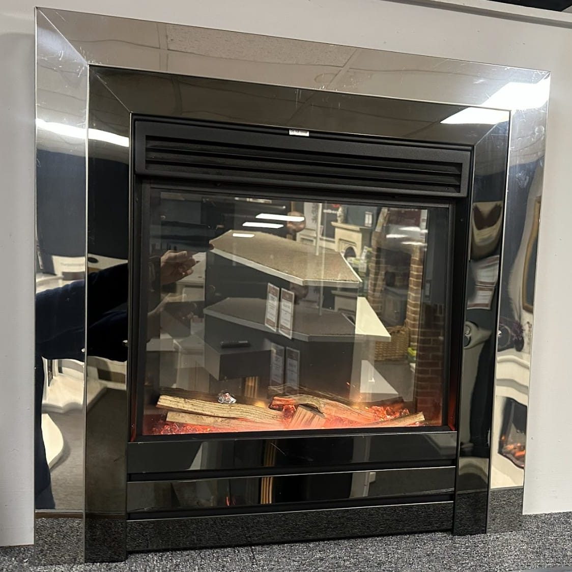 Celsi Acero Electric Fire