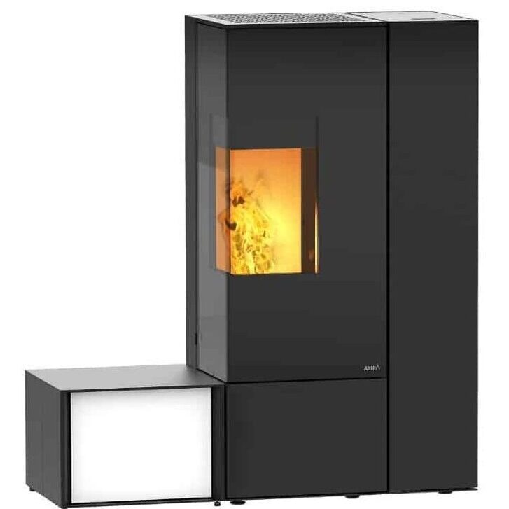 Connect pellet edge stove