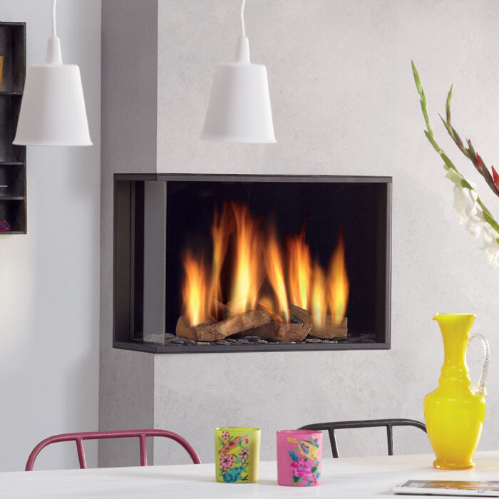 DRU Global 60 Corner BF Gas Fire