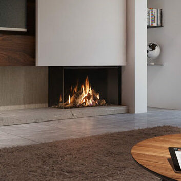 DRU Maestro 105/2 Eco Wave Gas Fire