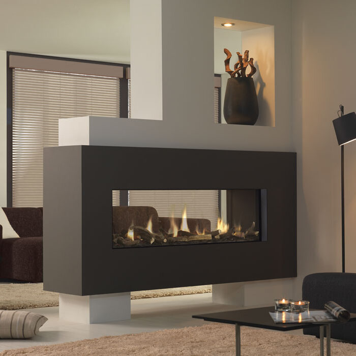 DRU Metro 150XT Tunnel Eco Wave Gas Fire
