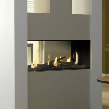 DRU Metro 80XT Tunnel Eco Wave Gas Fire