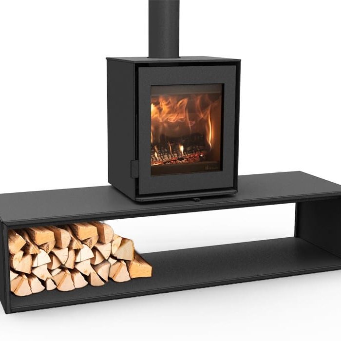Dik Geurts Modivar 5 Straight Plateau Wood Burning Stove