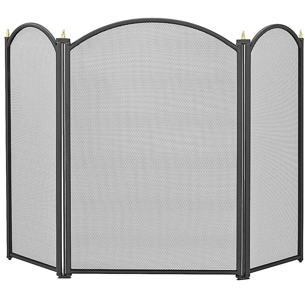 Dynasty 3 Fold Fireguard (Black)