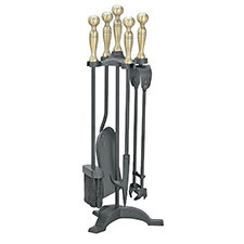 Fireplace Companion Set Manor – Black-Antique – 550