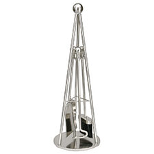 Fireplace Companion Set Teepee – Pewter – 650
