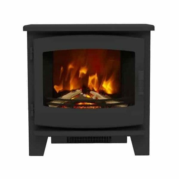 Foxworth Large in Matt Black - Straight on