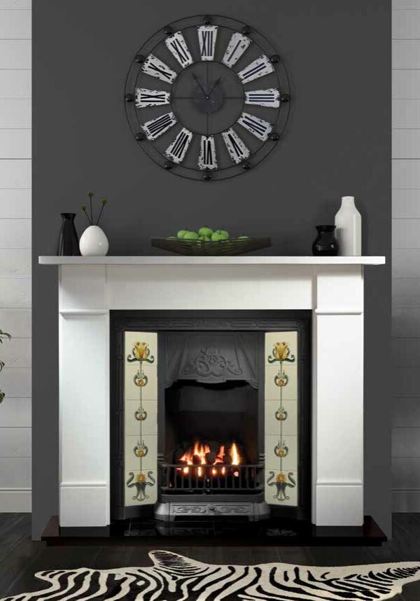 Heybridge Black with Tulip Yellow and Ivory Tiles