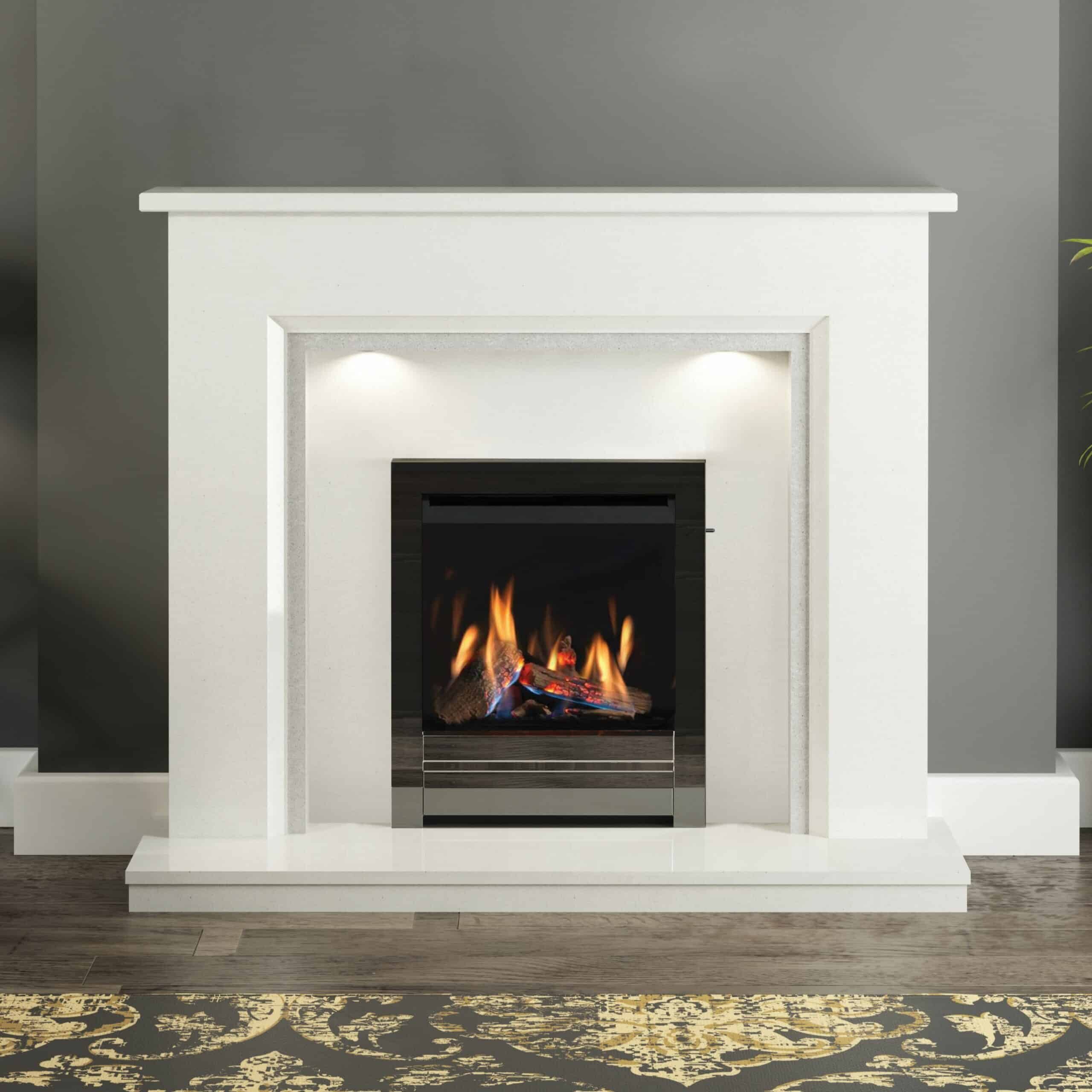 Highcliffe 16 with Edge Front in Black Nickel