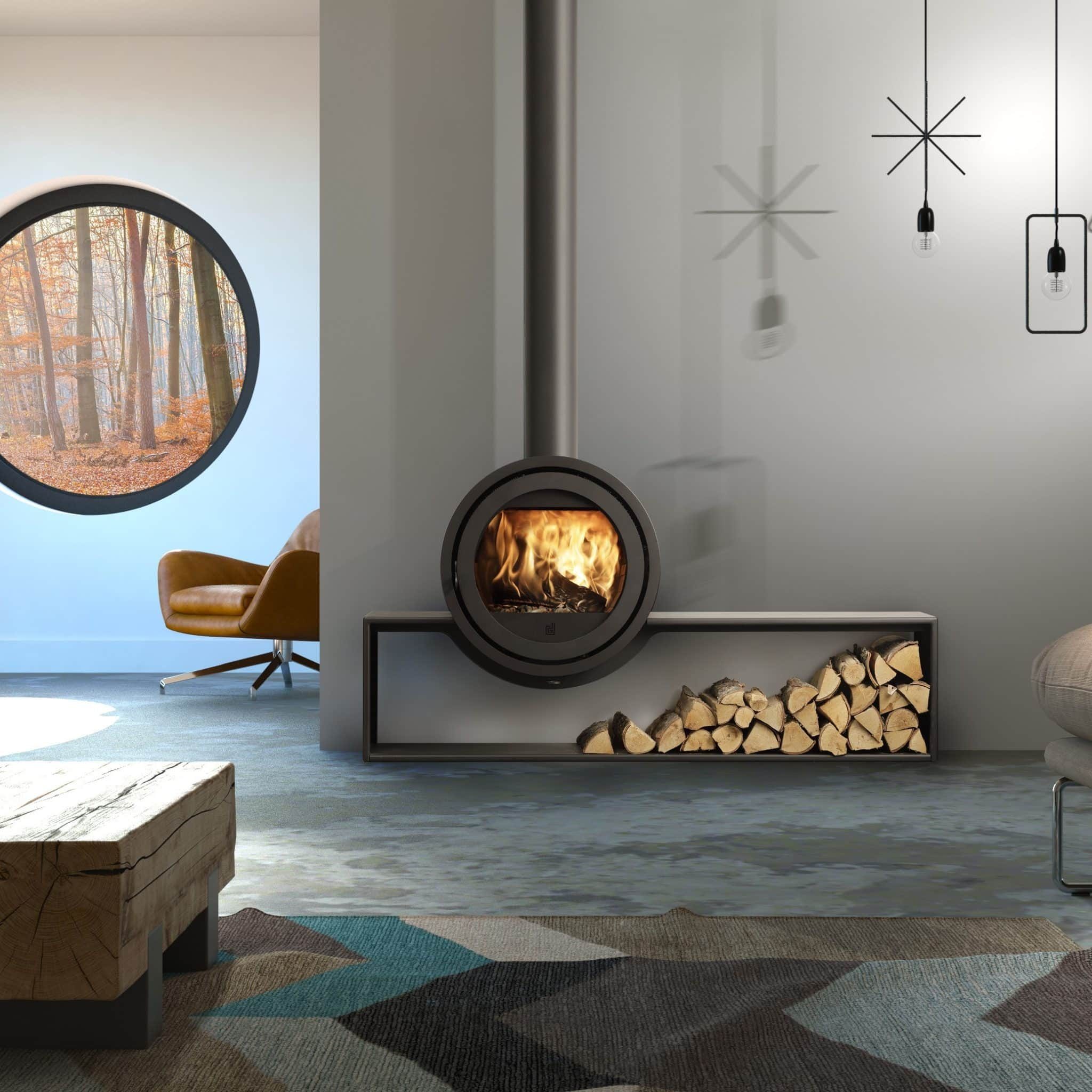 Odin plateau wood burning stove