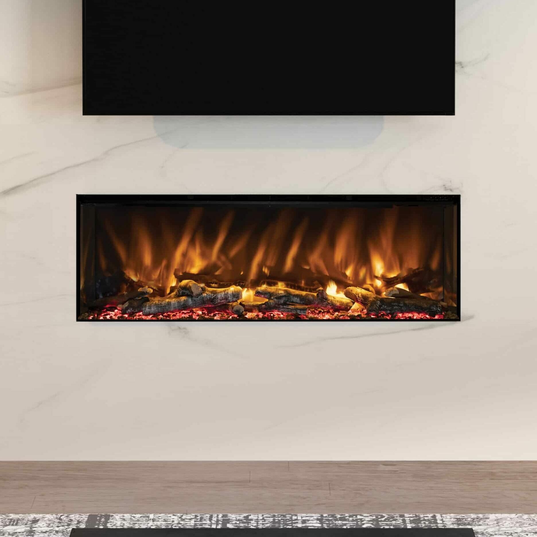 Saxton 1250-3SL Electric Inset Fire