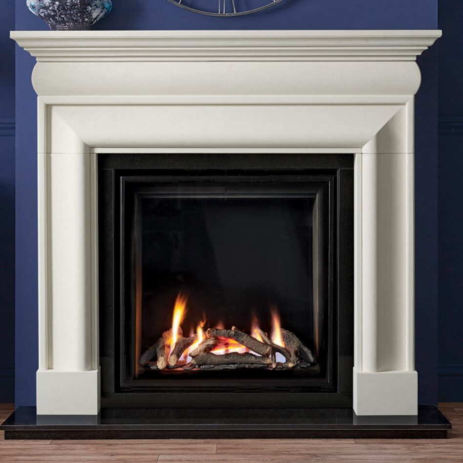 The Hampton 59″ Fireplace mantel