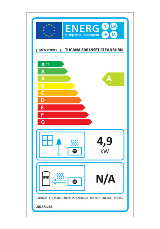 Tucana 600 Energy Rating Tucana 600 Energy Rating