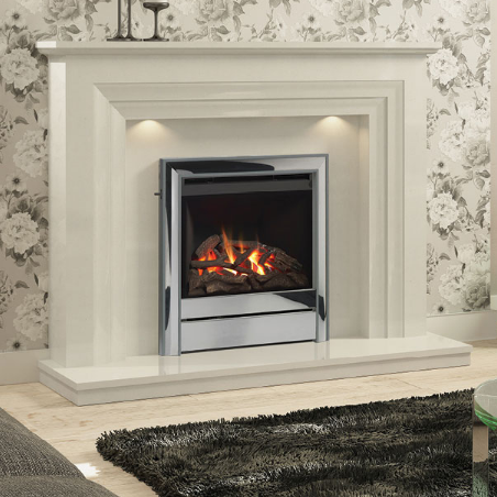 Elgin & Hall Vitalia Marble Fireplace