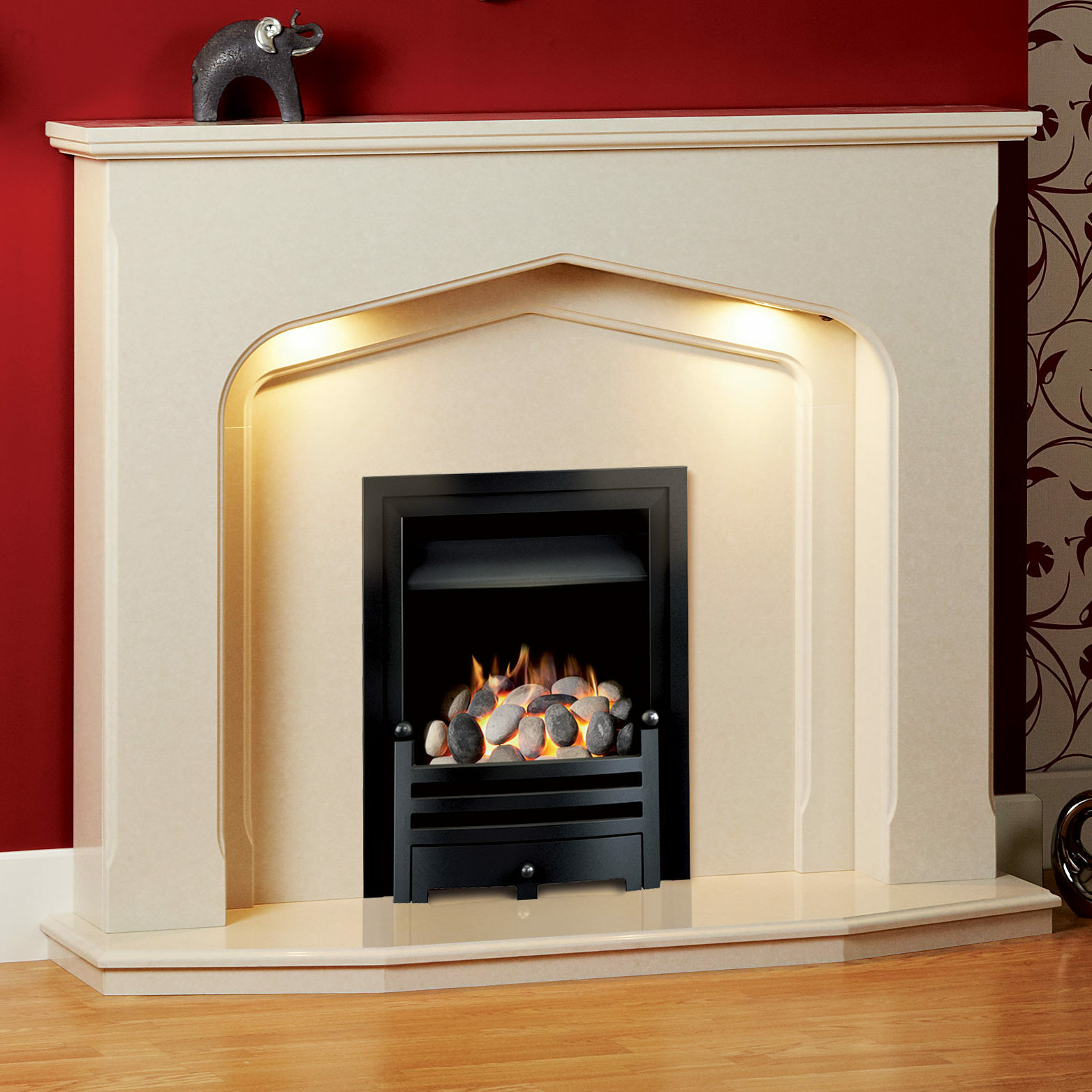 Winchester Micro Marble Fireplace