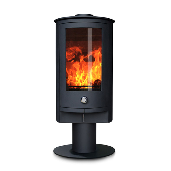 ZETA 5 PEDESTAL (4-6kw) Wood Burning Stove