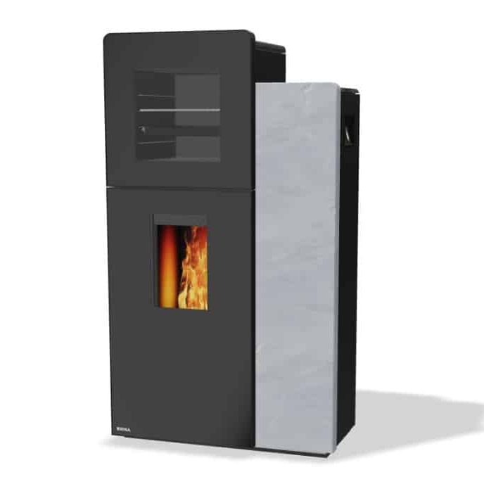 domo back pellet stove