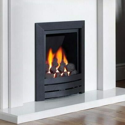 Kinder Black Magic Powerflue - Power Flue Gas Fire-0