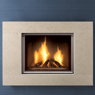 Richmond stone fireplace